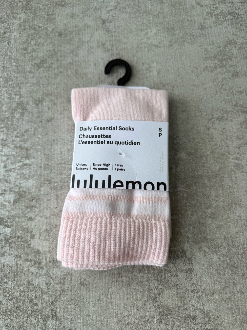 lululemon athletica Light Pink Socks